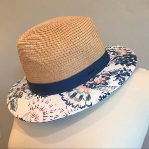 Roxy | Youhou Straw Floral Sun Hat Fedora